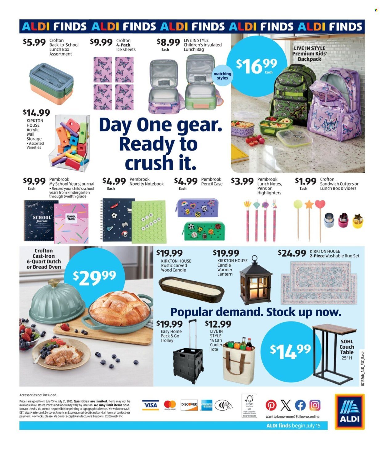 ALDI ad - In Store Ad