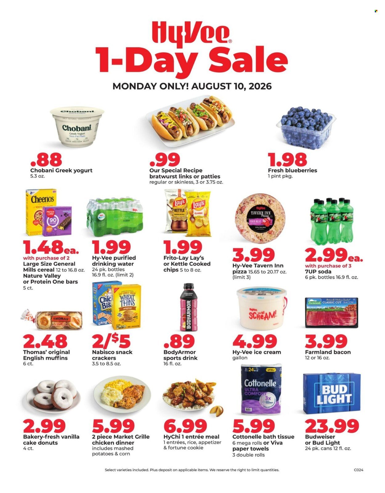 HY-VEE ad - 1 Day Sale