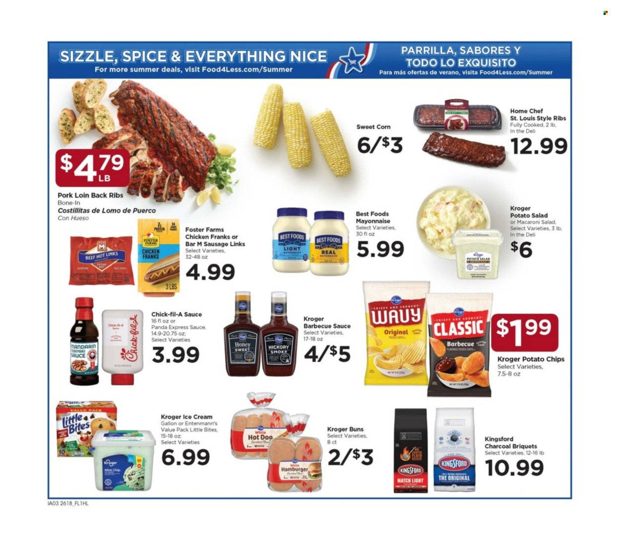 FOOD 4 LESS ad - Weekly Ad