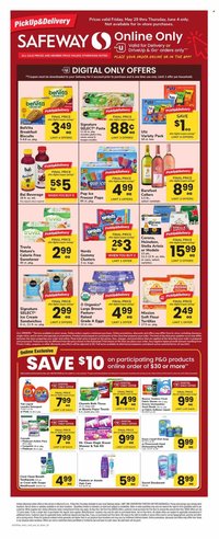 SAFEWAY ad - Bonus Online Savings