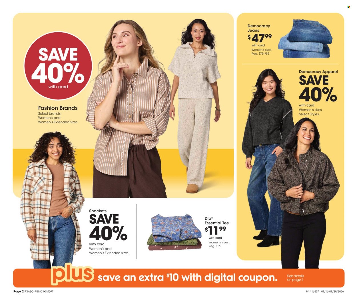 FRED MEYER ad - Home & Apparel