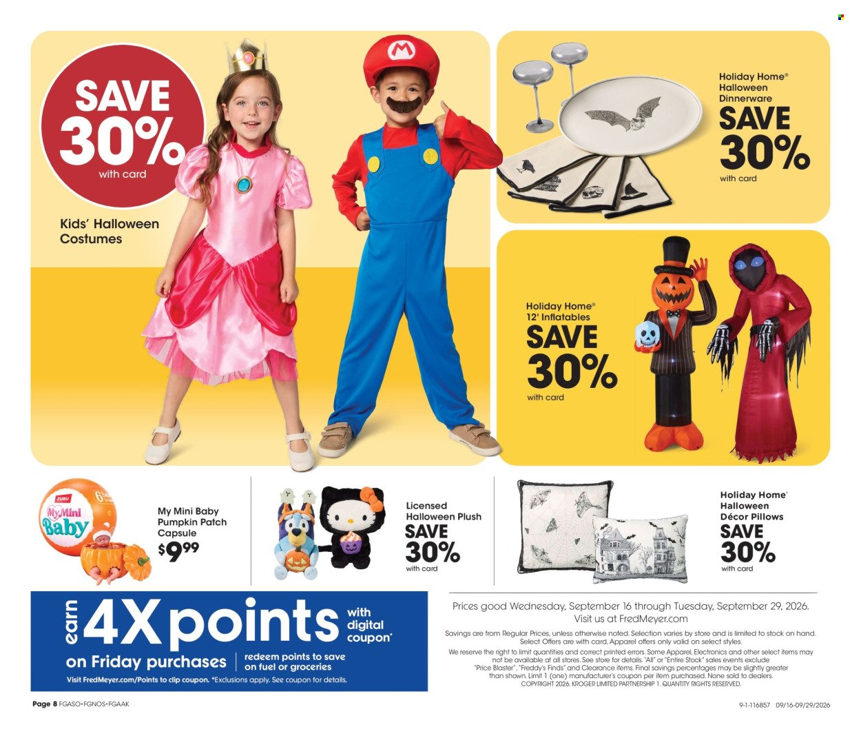 FRED MEYER ad - Home & Apparel