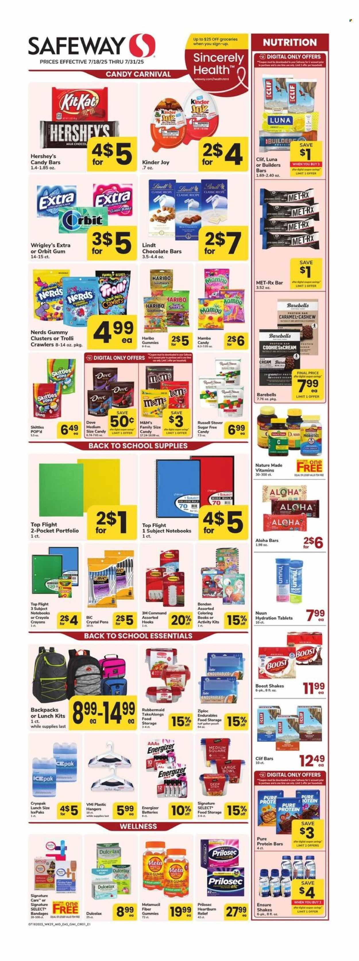 SAFEWAY ad - Health, Home & Beauty (2025-07-18 - 2025-07-31) | 1