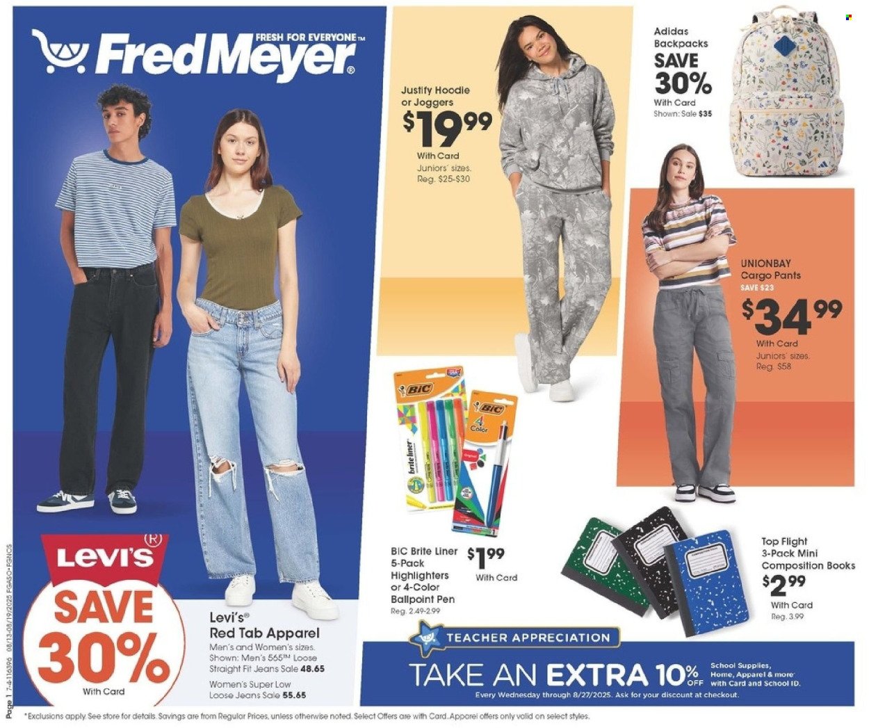 FRED MEYER ad - Home & Apparel (2025-08-13 - 2025-08-19) | 1