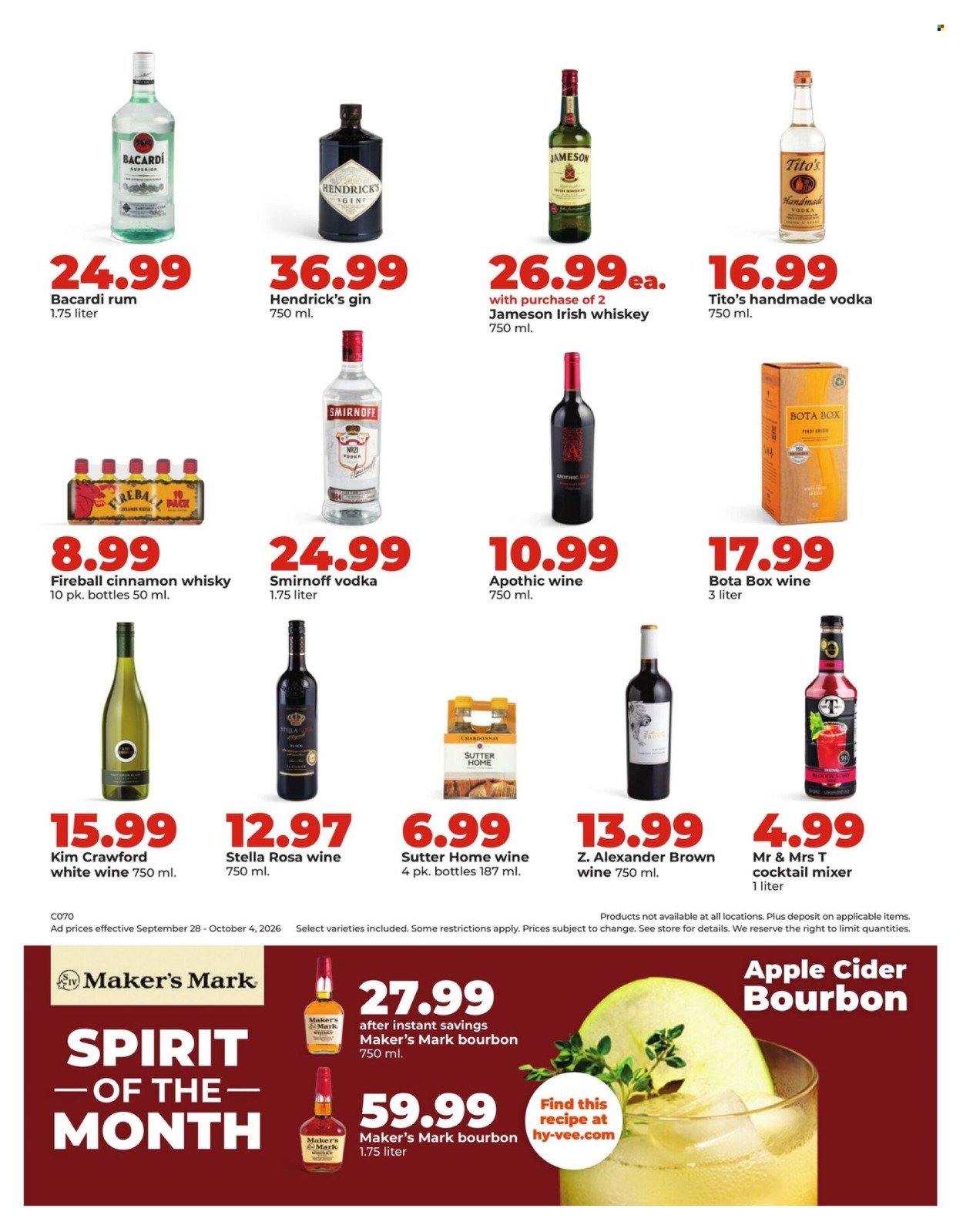 HY-VEE ad - Weekly Ad