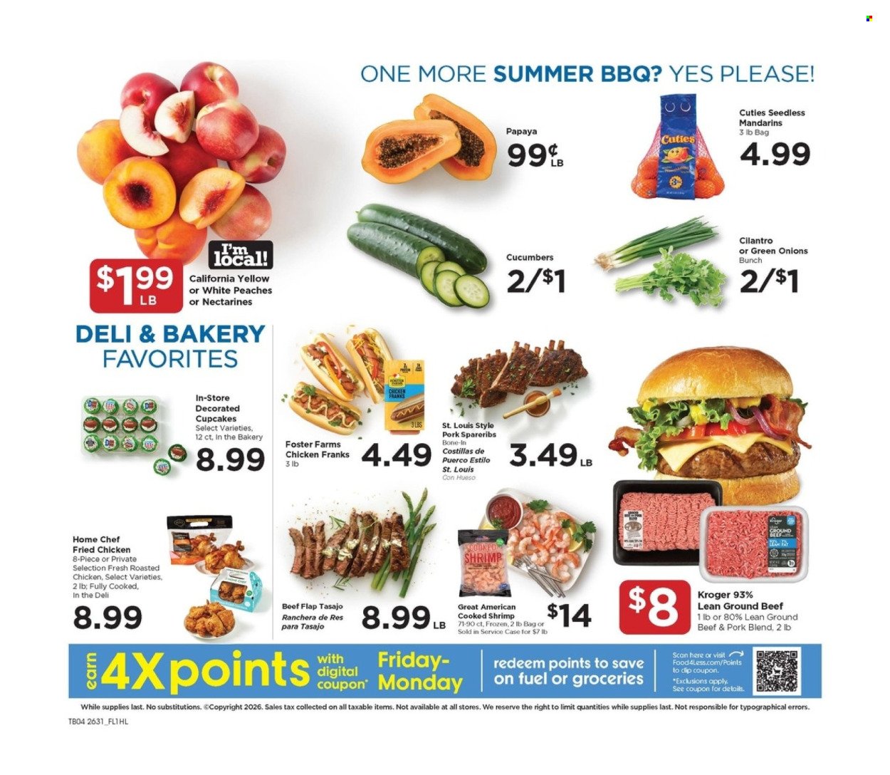 FOOD 4 LESS ad - Weekly Ad