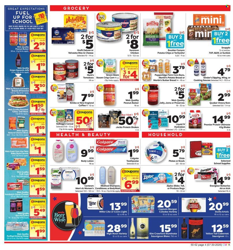 WEIS ad - Weekly Ad