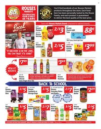 ROUSES MARKETS ad - Rouses Brand Ad (2025-07-30 - 2025-08-27)