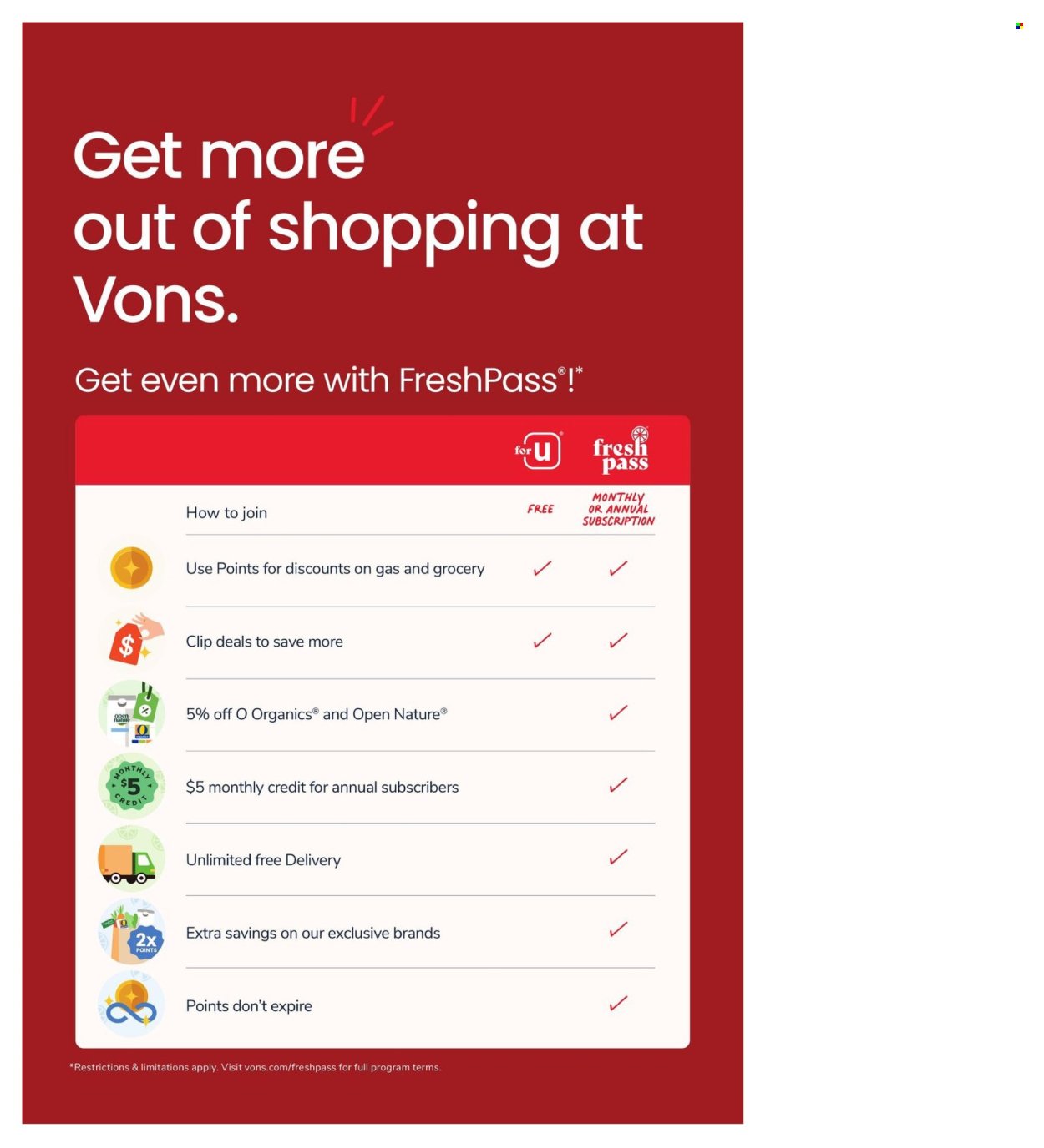 VONS ad - Big Book of Savings