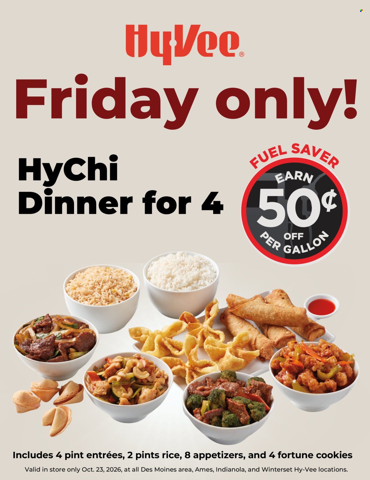 HY-VEE ad - Friday Special!