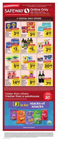 SAFEWAY ad - Bonus Online Savings