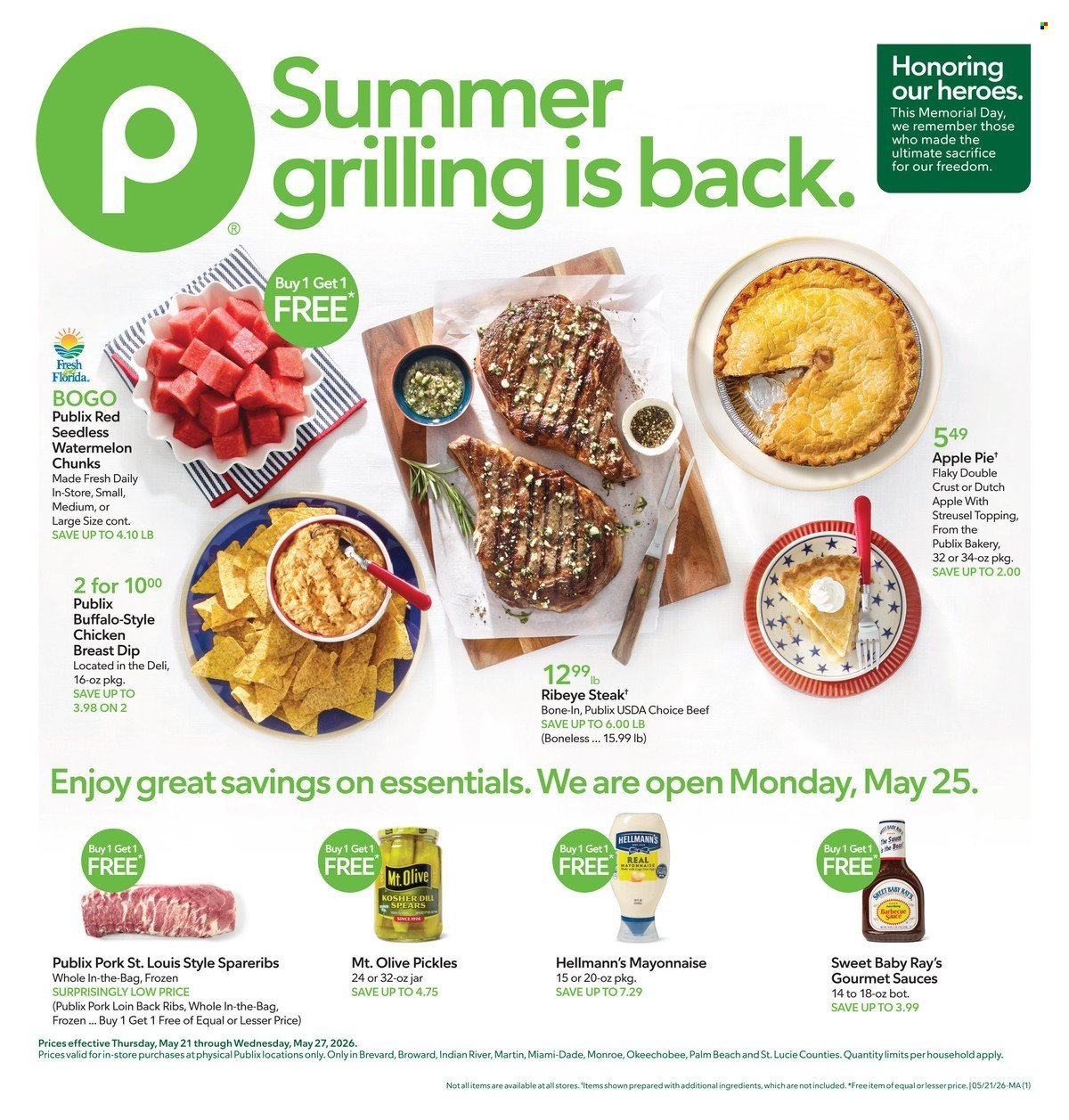 PUBLIX ad - Weekly Ad