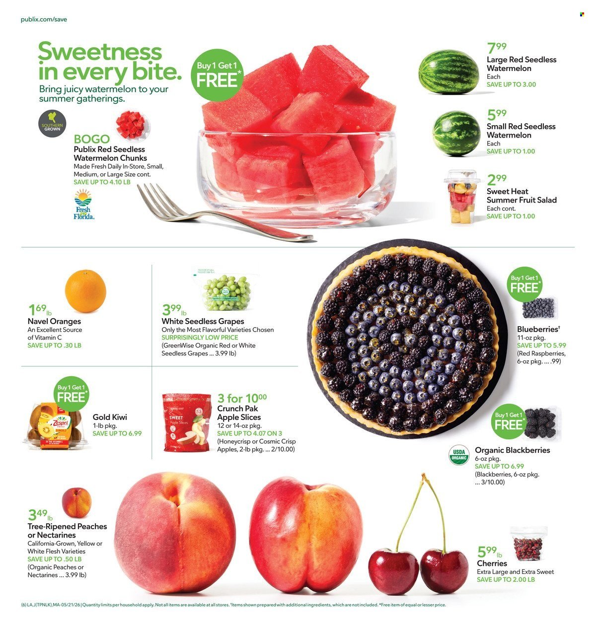 PUBLIX ad - Weekly Ad