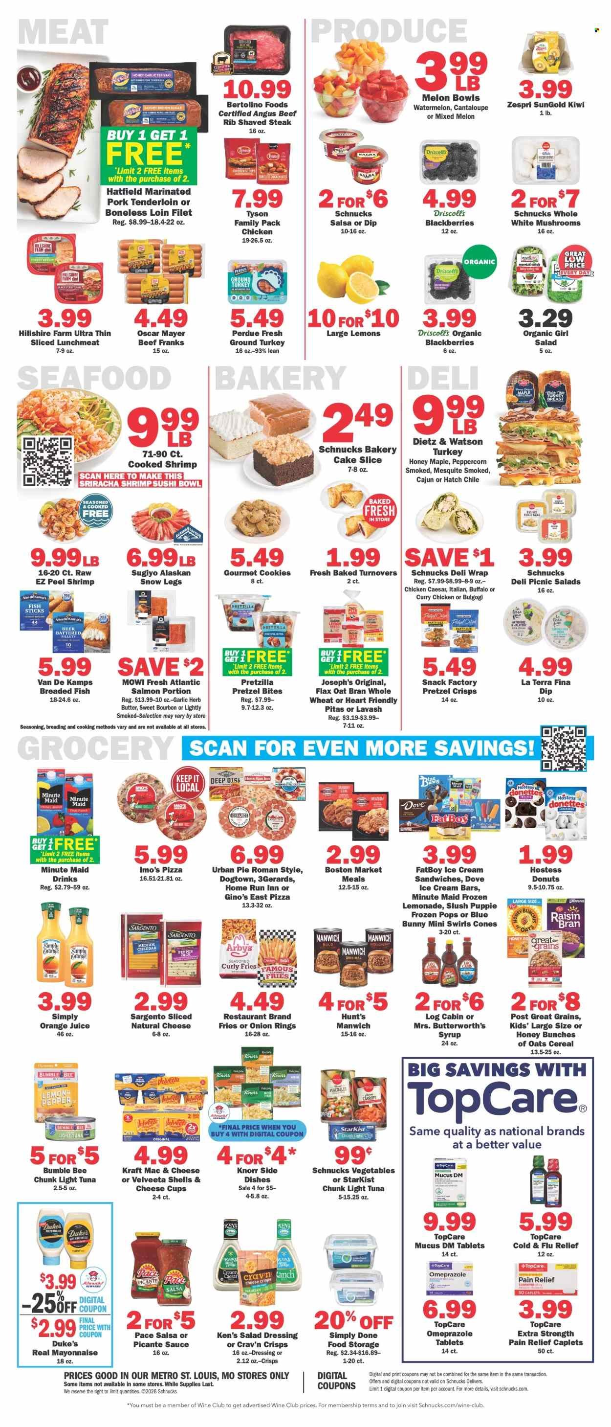 SCHNUCKS ad - Weekly Ad