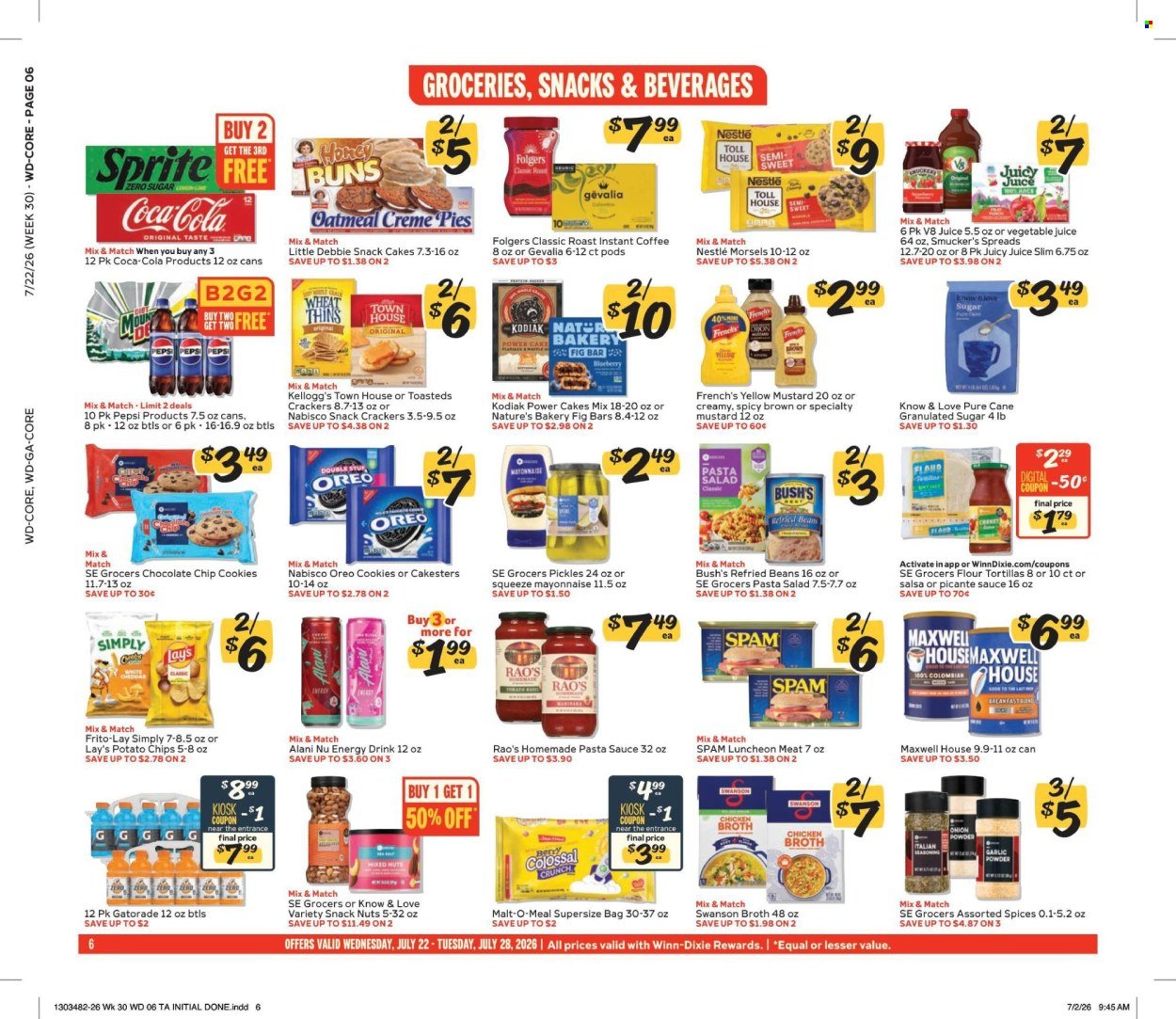 WINN DIXIE ad - Weekly Ad