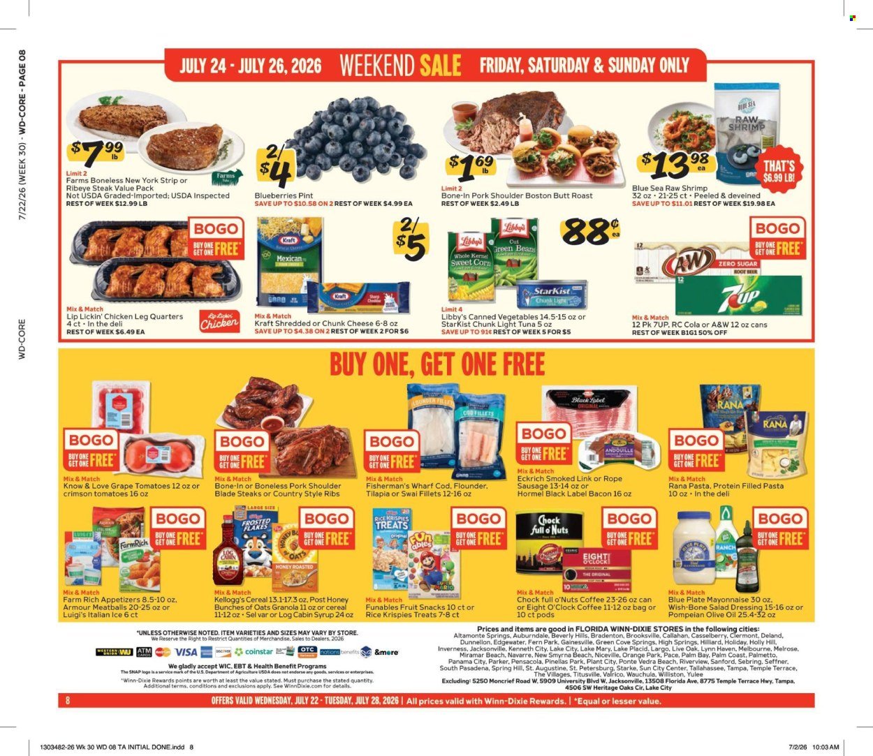 WINN DIXIE ad - Weekly Ad