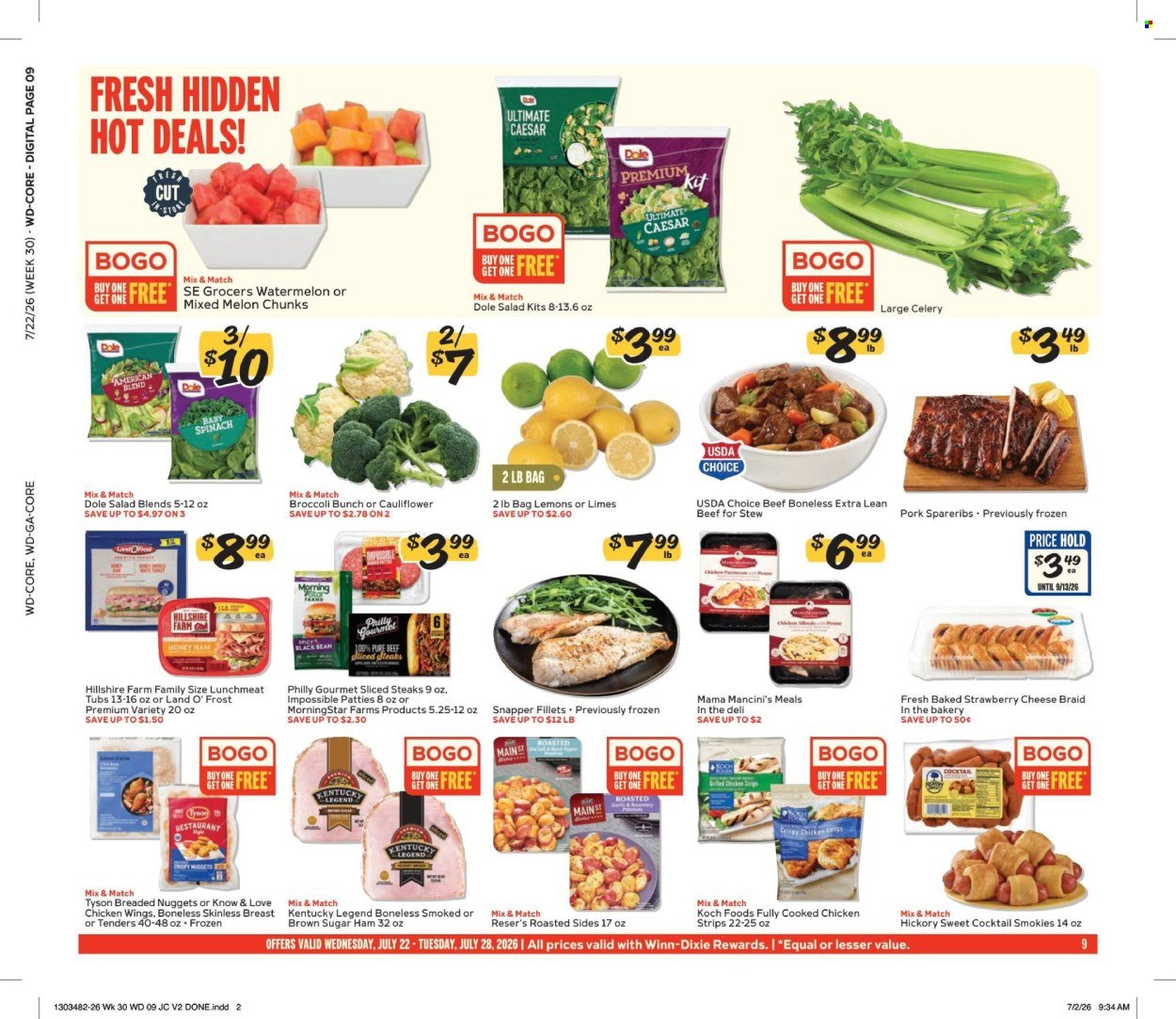 WINN DIXIE ad - Weekly Ad