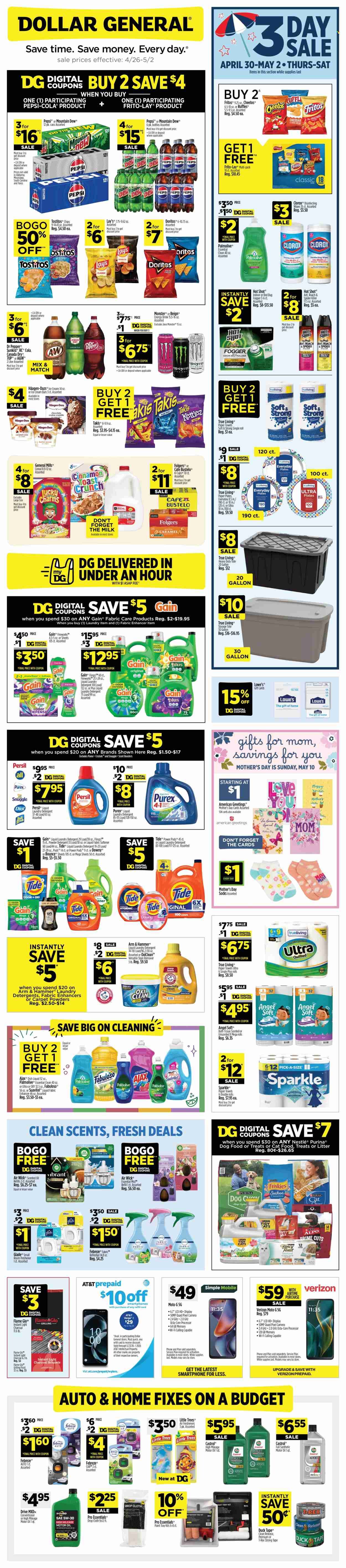 DOLLAR GENERAL ad - Weekly Ad