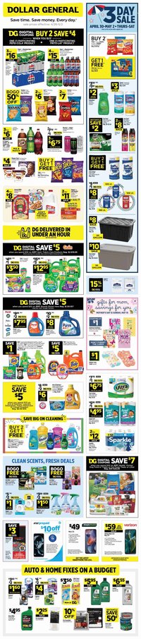 DOLLAR GENERAL ad - Weekly Ad