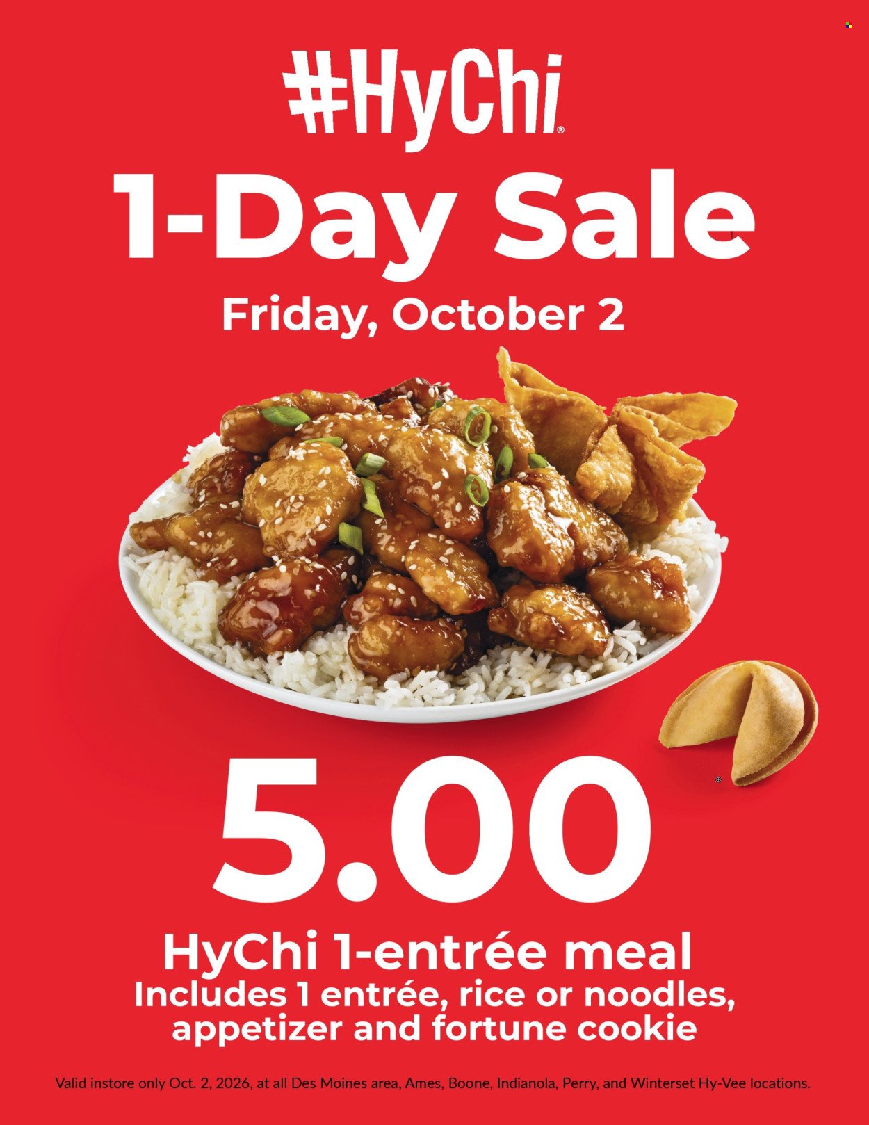 HY-VEE ad - HyChi 1-Day Sale