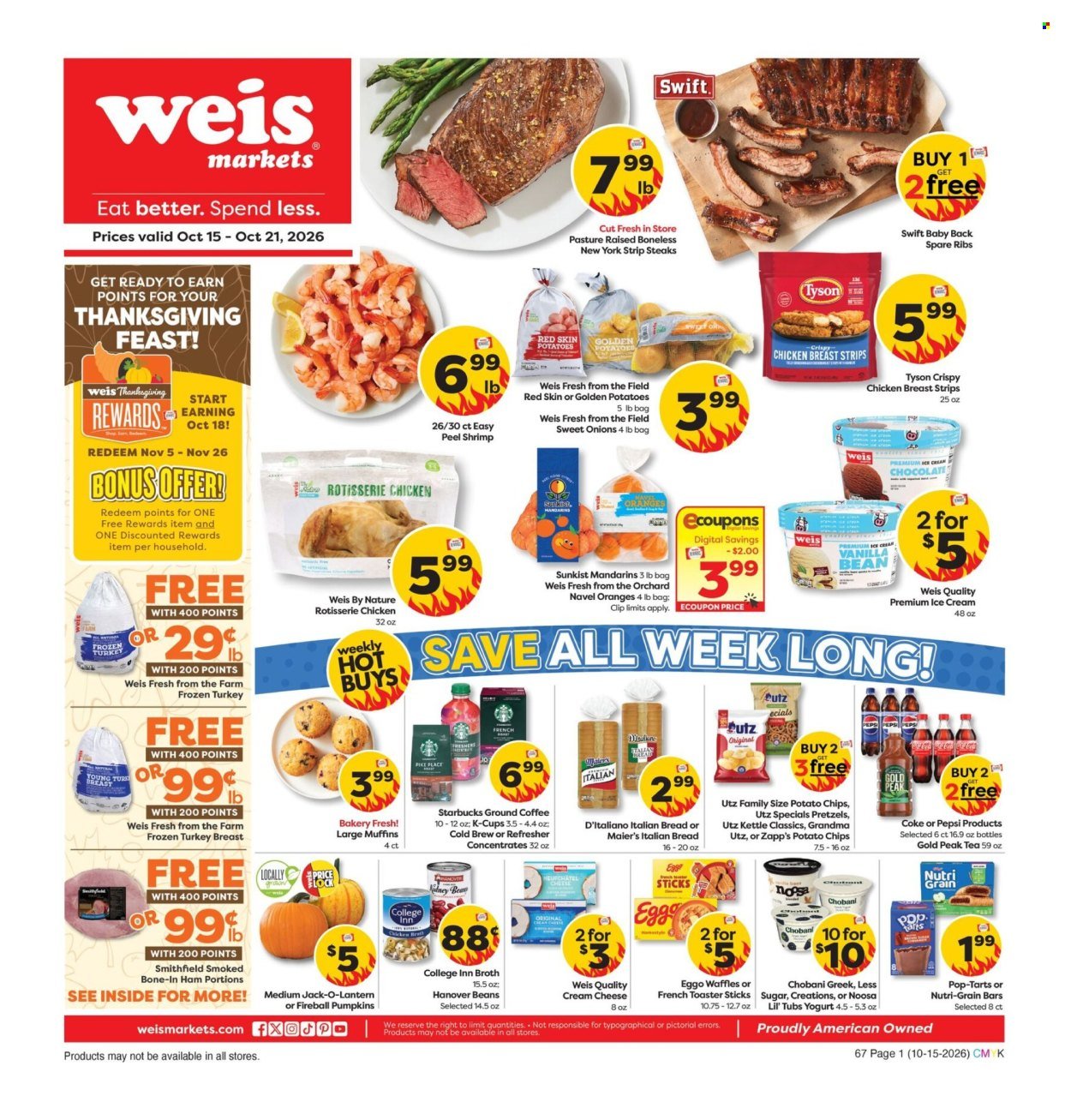 WEIS ad - Weekly Circular