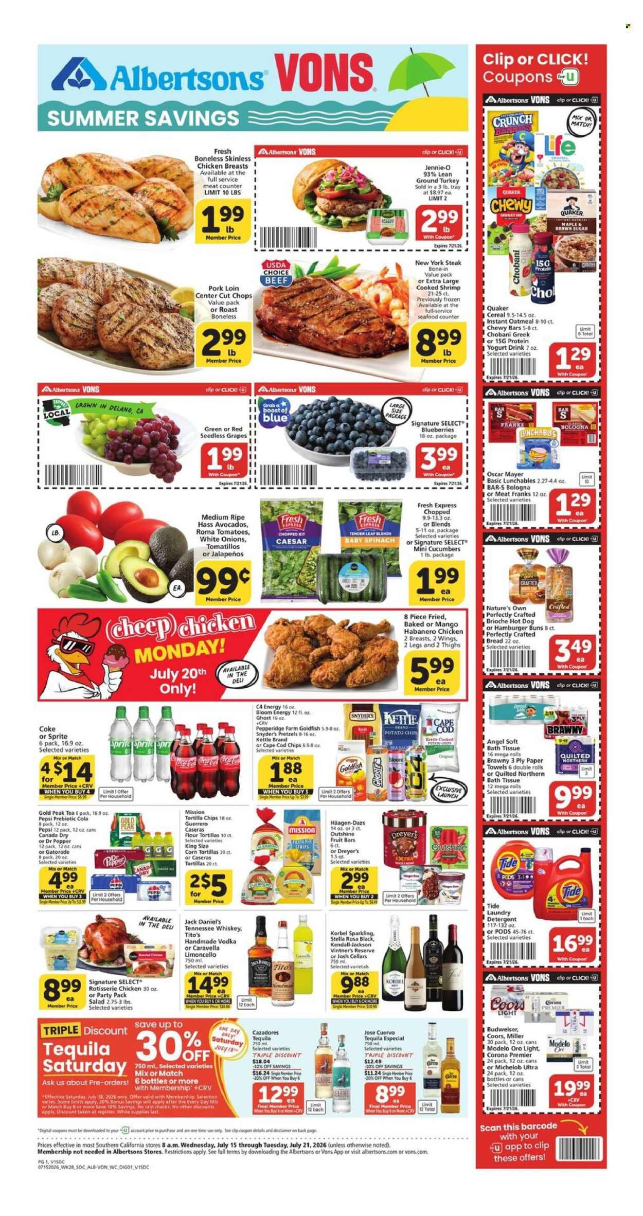 VONS ad - Weekly Ad