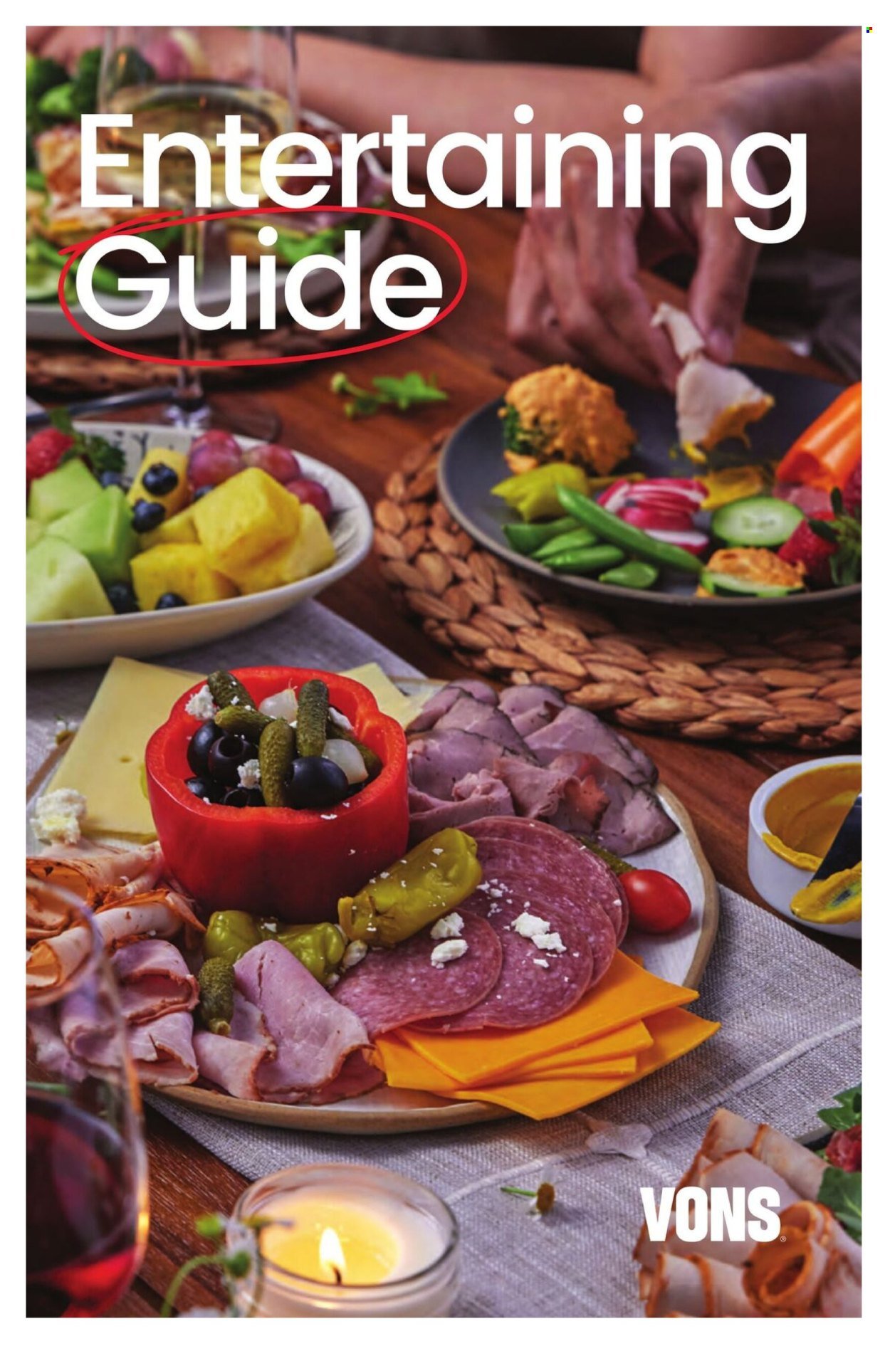 VONS ad - Entertaining Guide