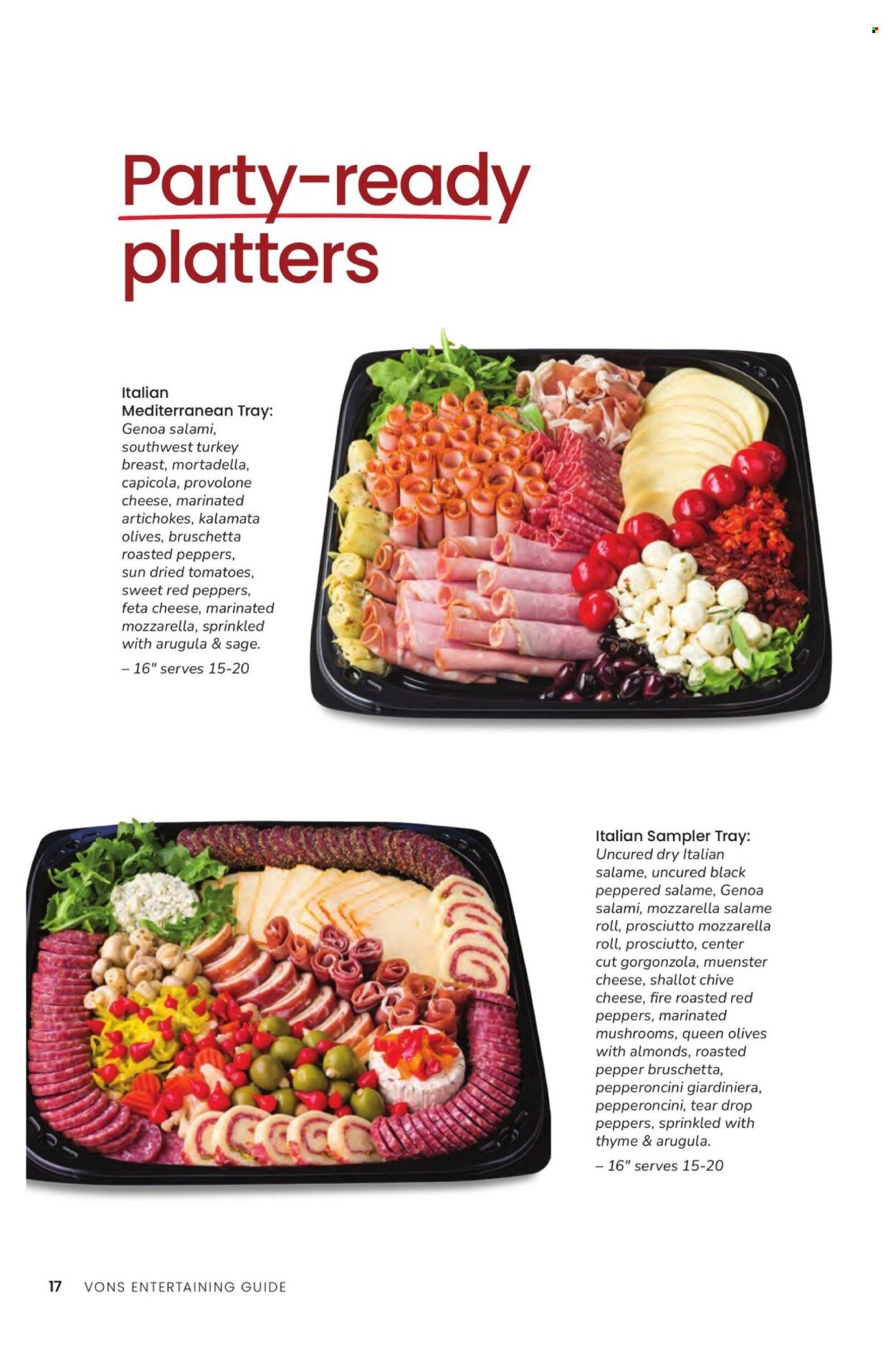 VONS ad - Entertaining Guide