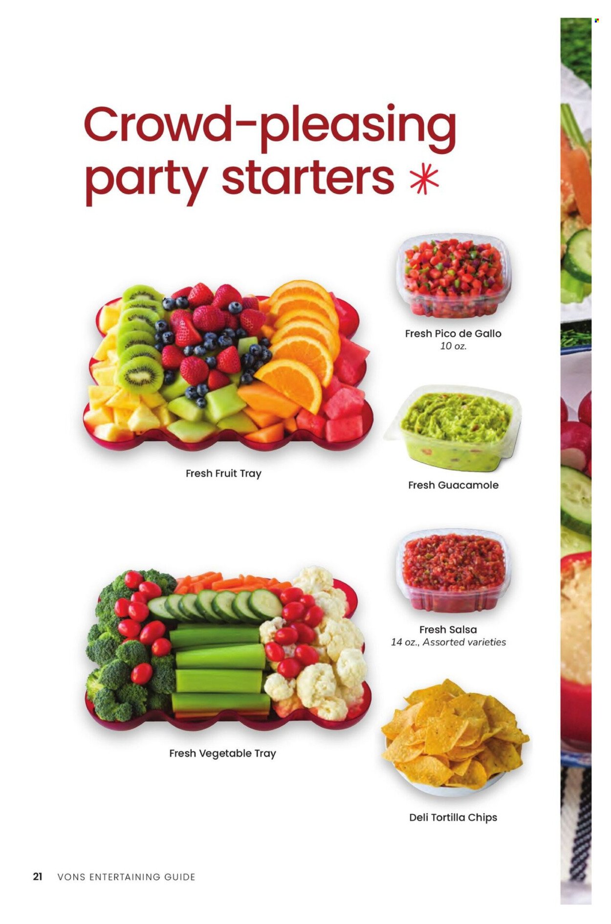 VONS ad - Entertaining Guide