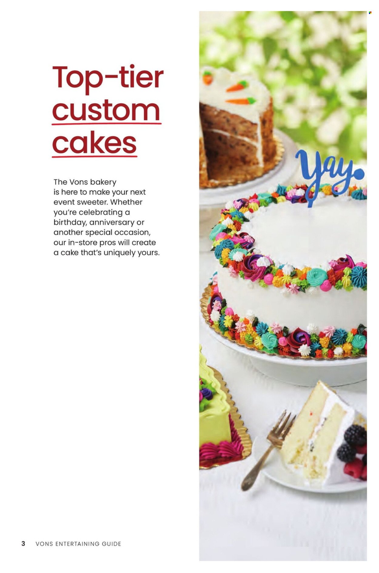 VONS ad - Entertaining Guide