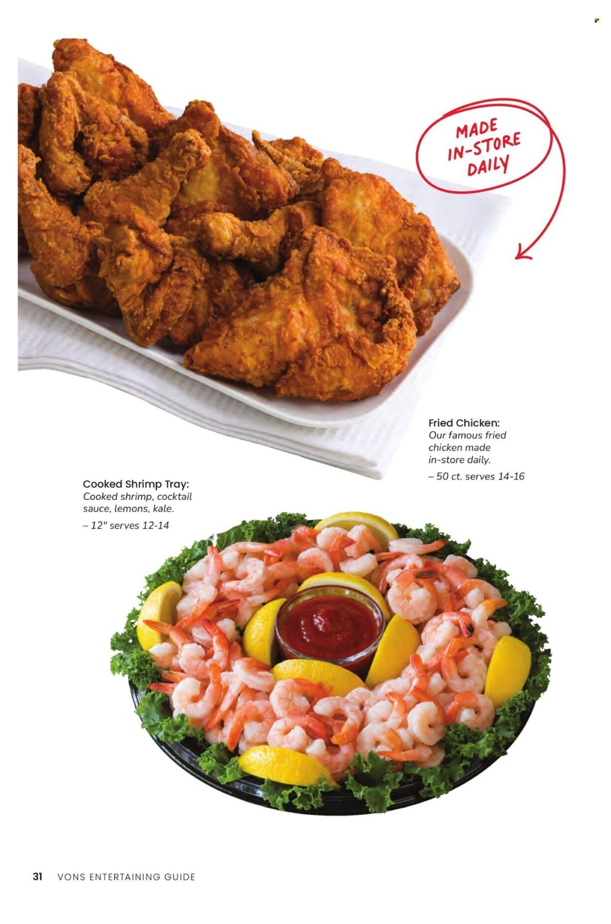 VONS ad - Entertaining Guide