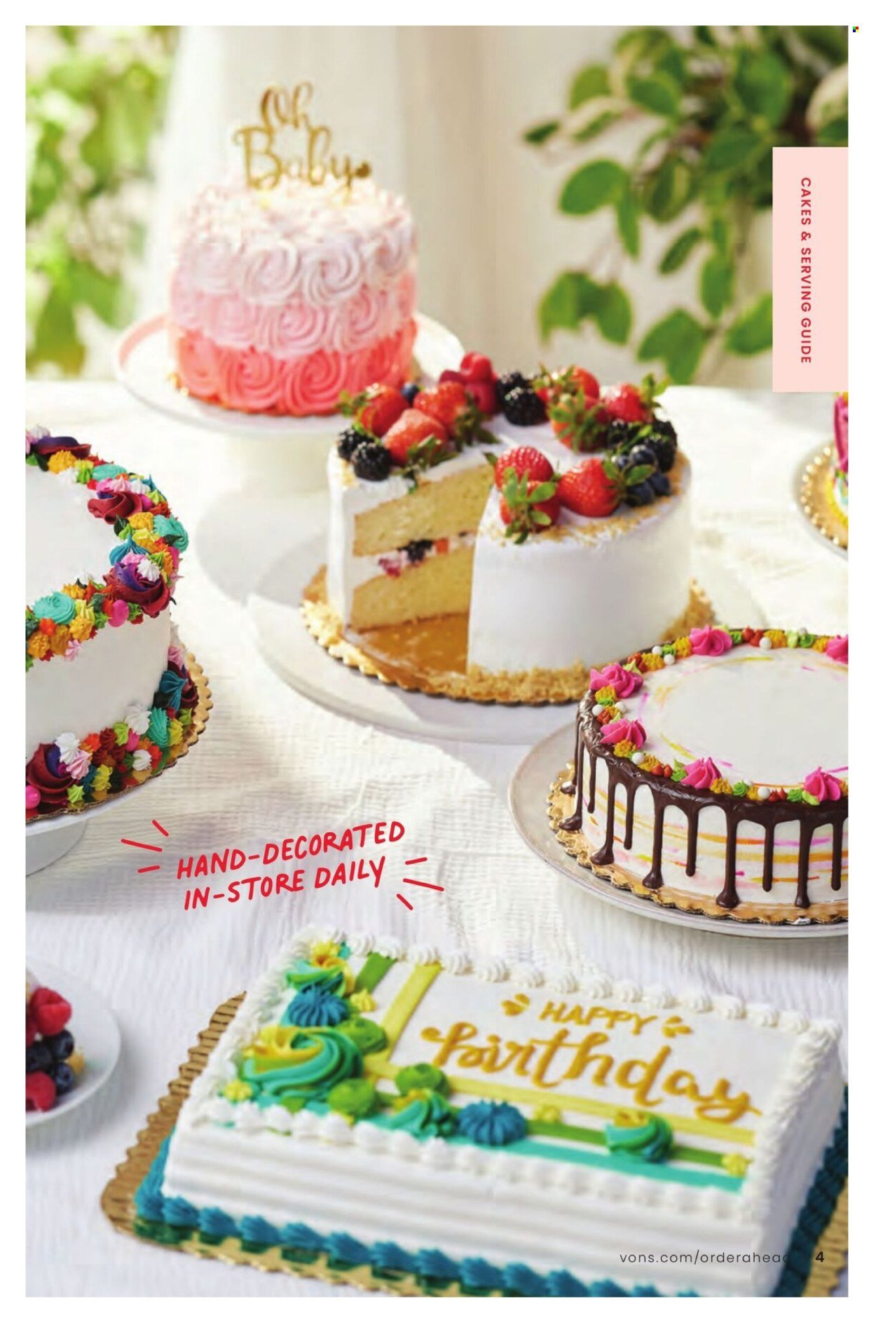 VONS ad - Entertaining Guide