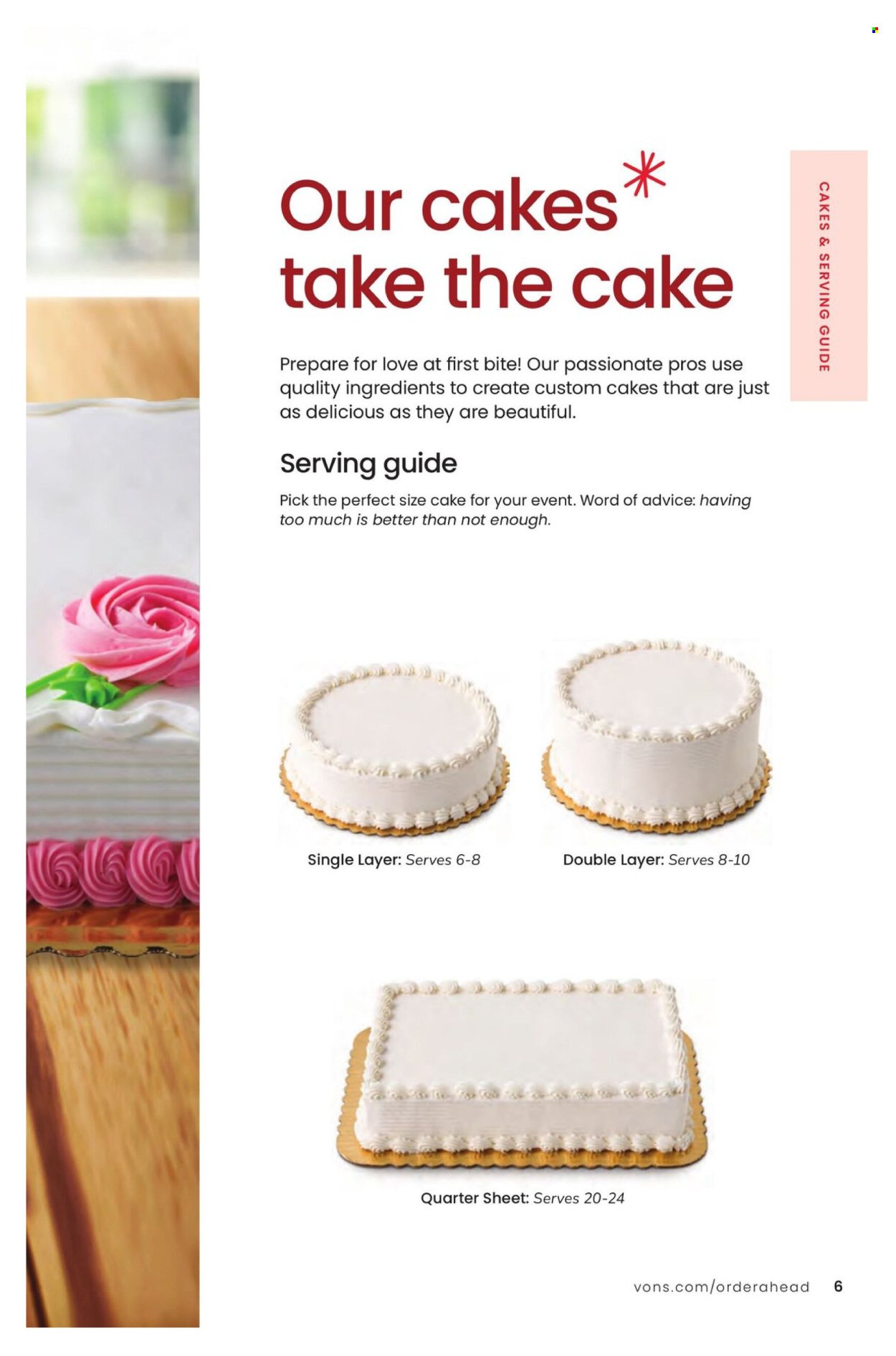 VONS ad - Entertaining Guide