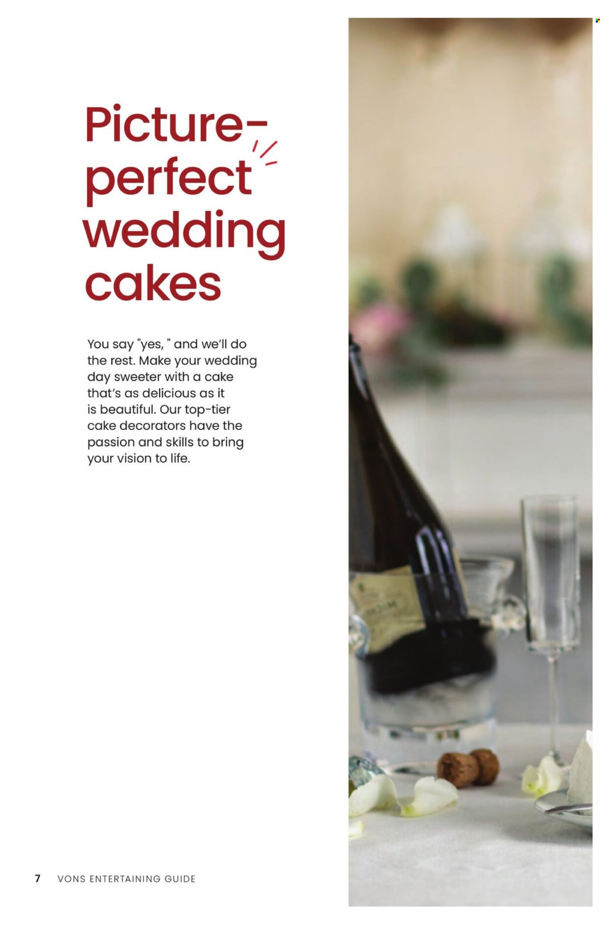 VONS ad - Entertaining Guide