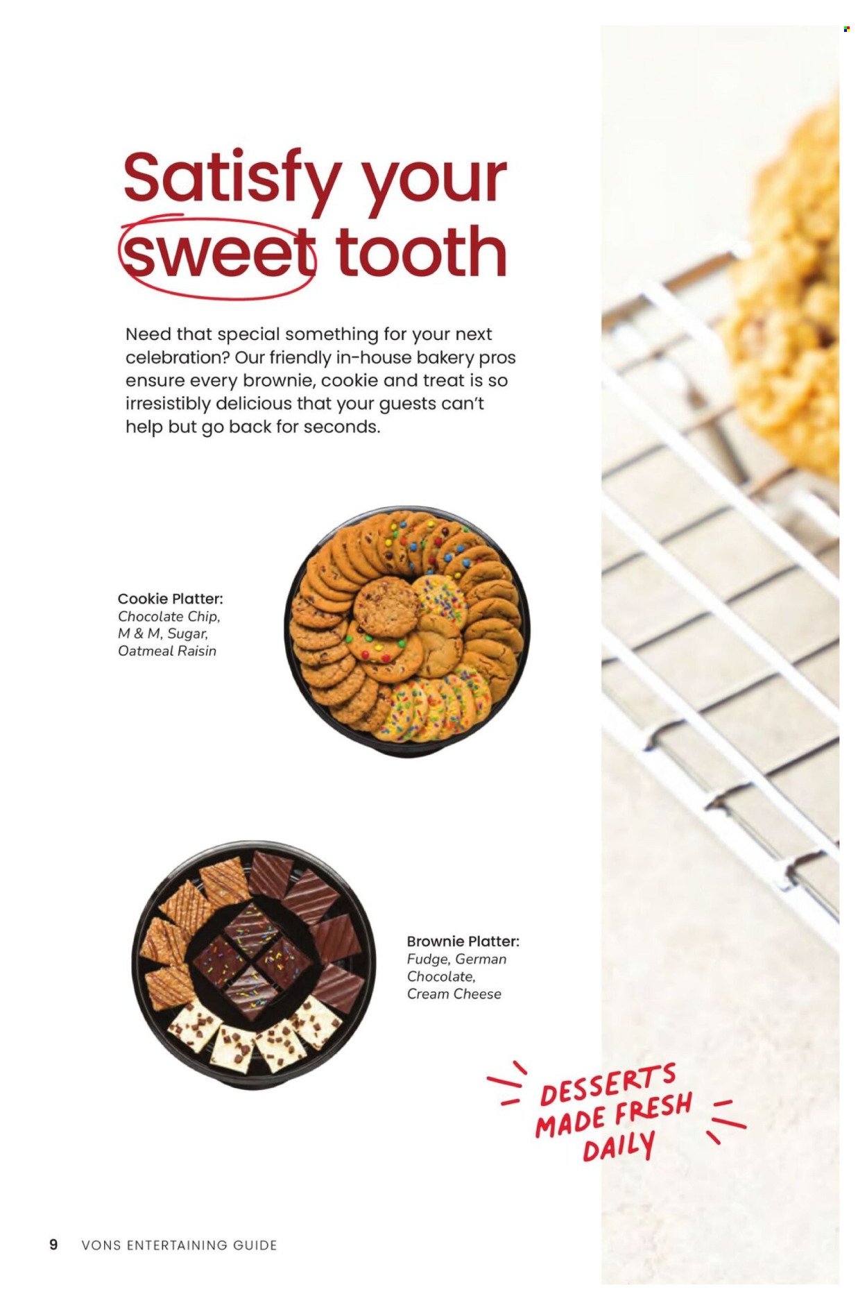 VONS ad - Entertaining Guide