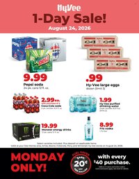 HY-VEE ad - 1-Day Sale