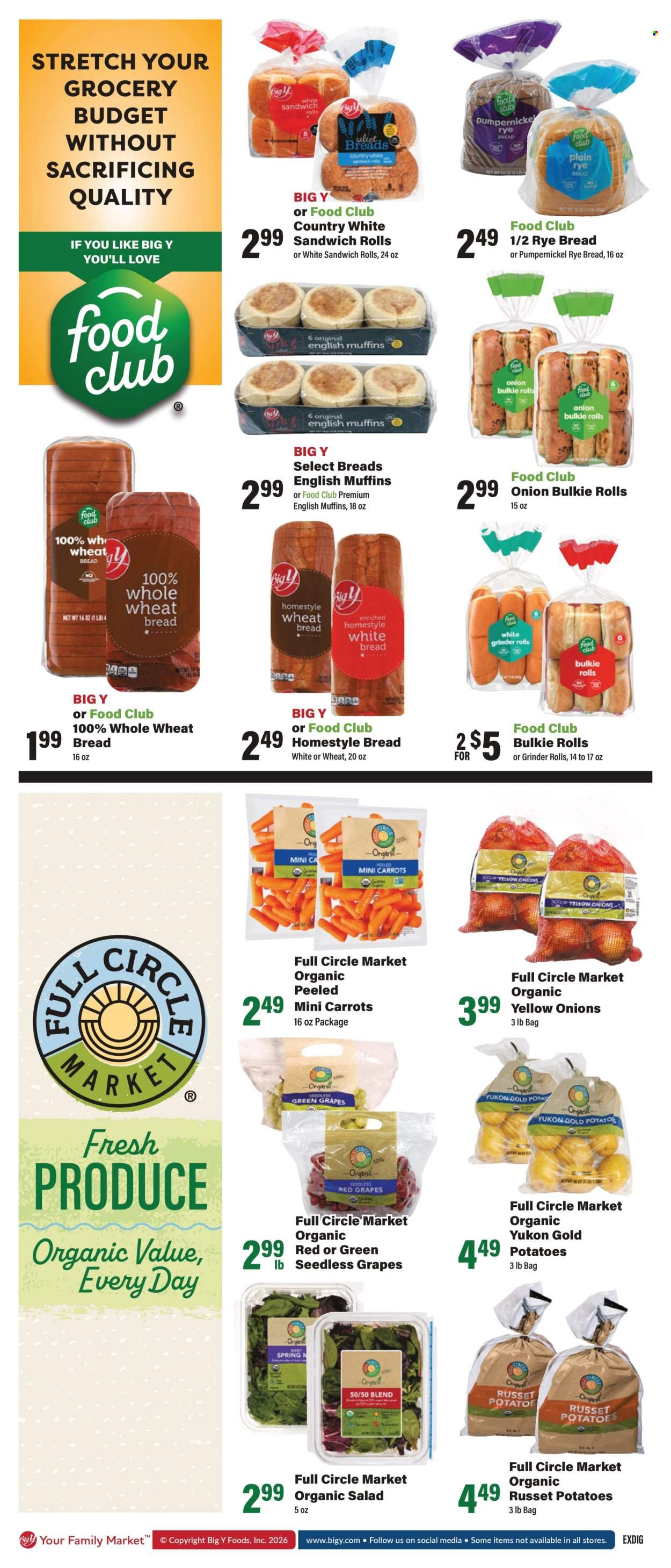 BIG Y ad - Weekly Ad