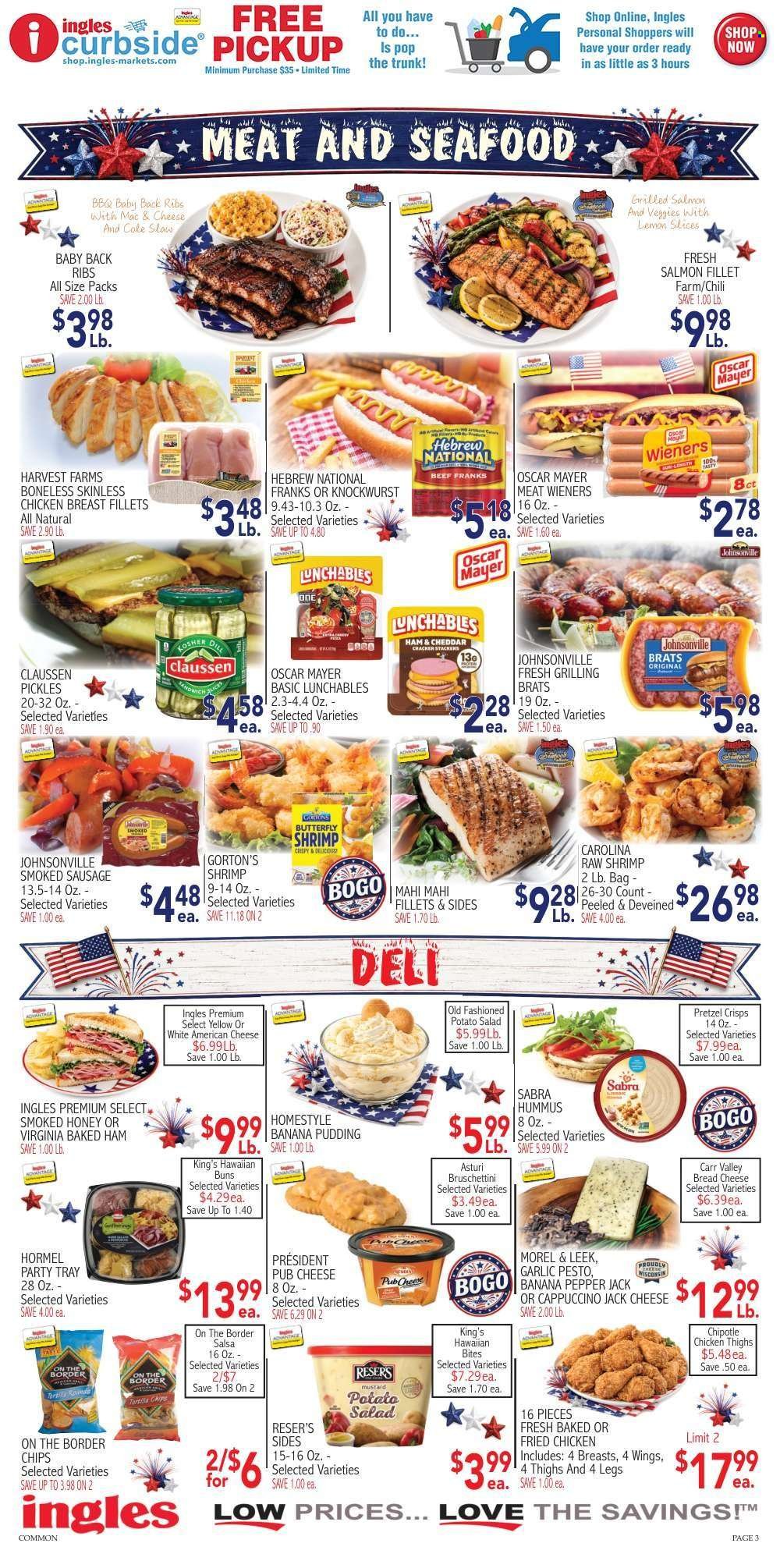 INGLES ad - Specials