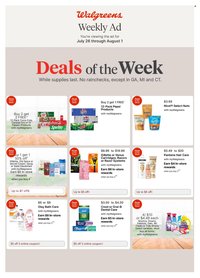 WALGREENS ad - Weekly Ad