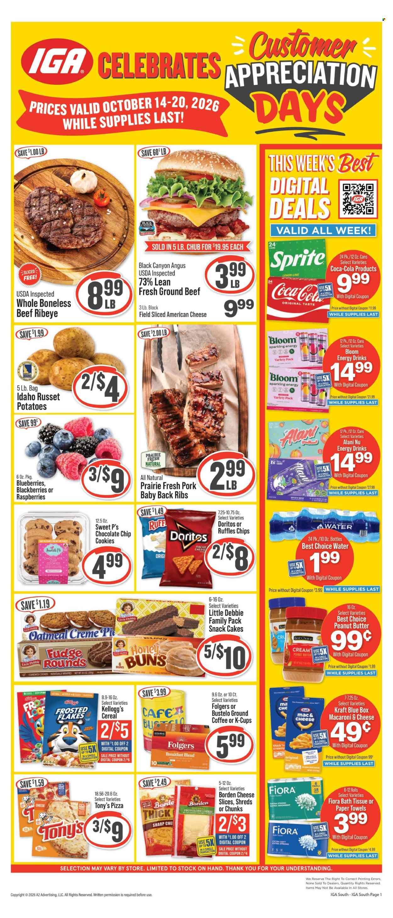 IGA ad - Weekly Ad