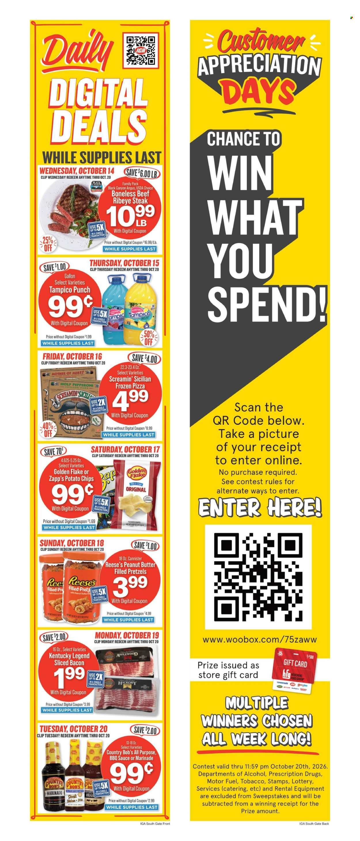 IGA ad - Weekly Ad