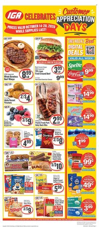 IGA ad - Weekly Ad