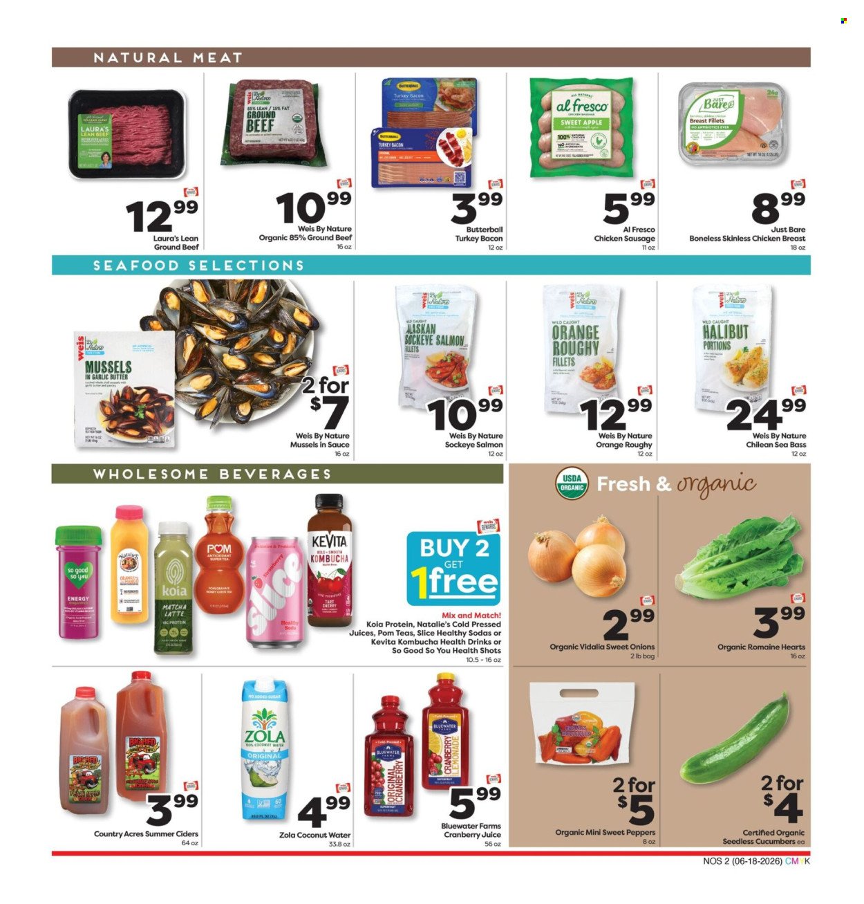 WEIS ad - Natural & Organic