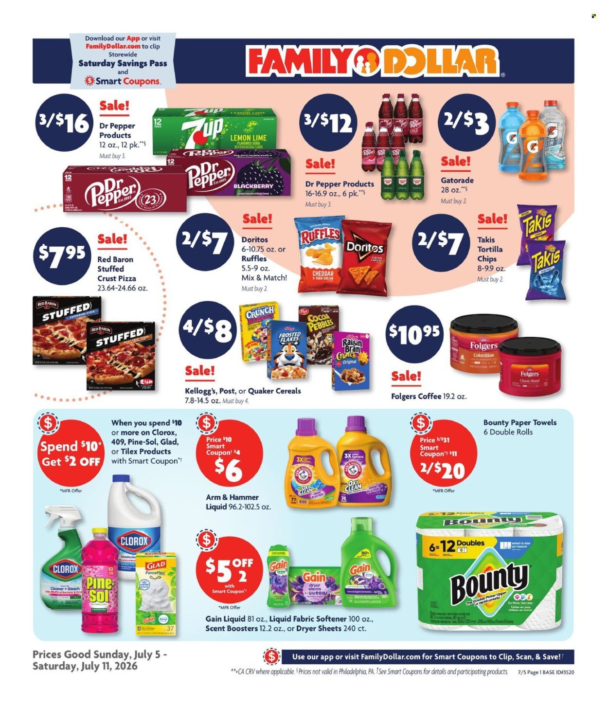 FAMILY DOLLAR ad - Savings At Your Store