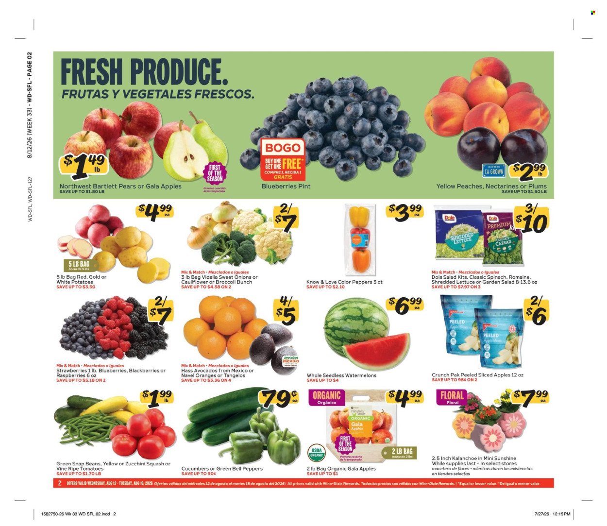 WINN DIXIE ad - Weekly Ad