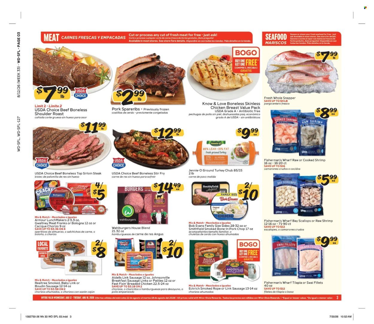 WINN DIXIE ad - Weekly Ad