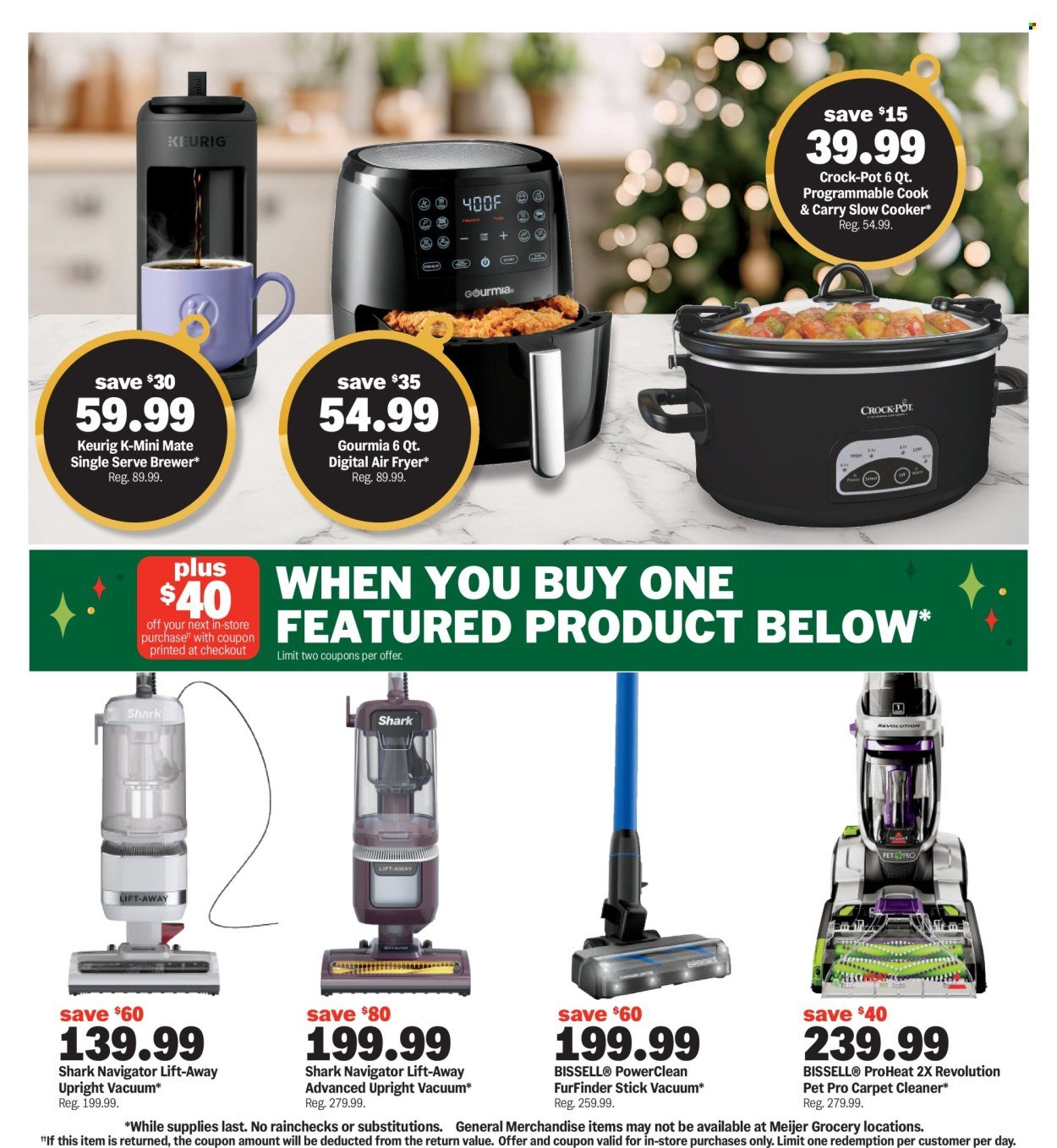 MEIJER ad - Early Holiday Deals