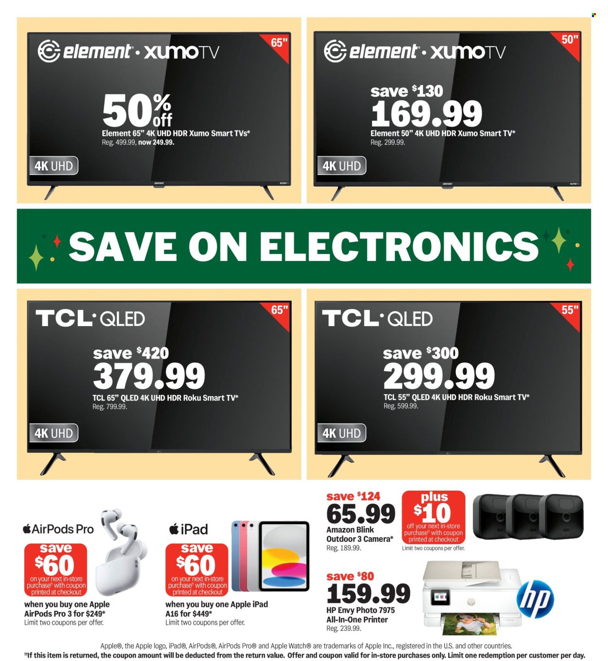 MEIJER ad - Early Holiday Deals