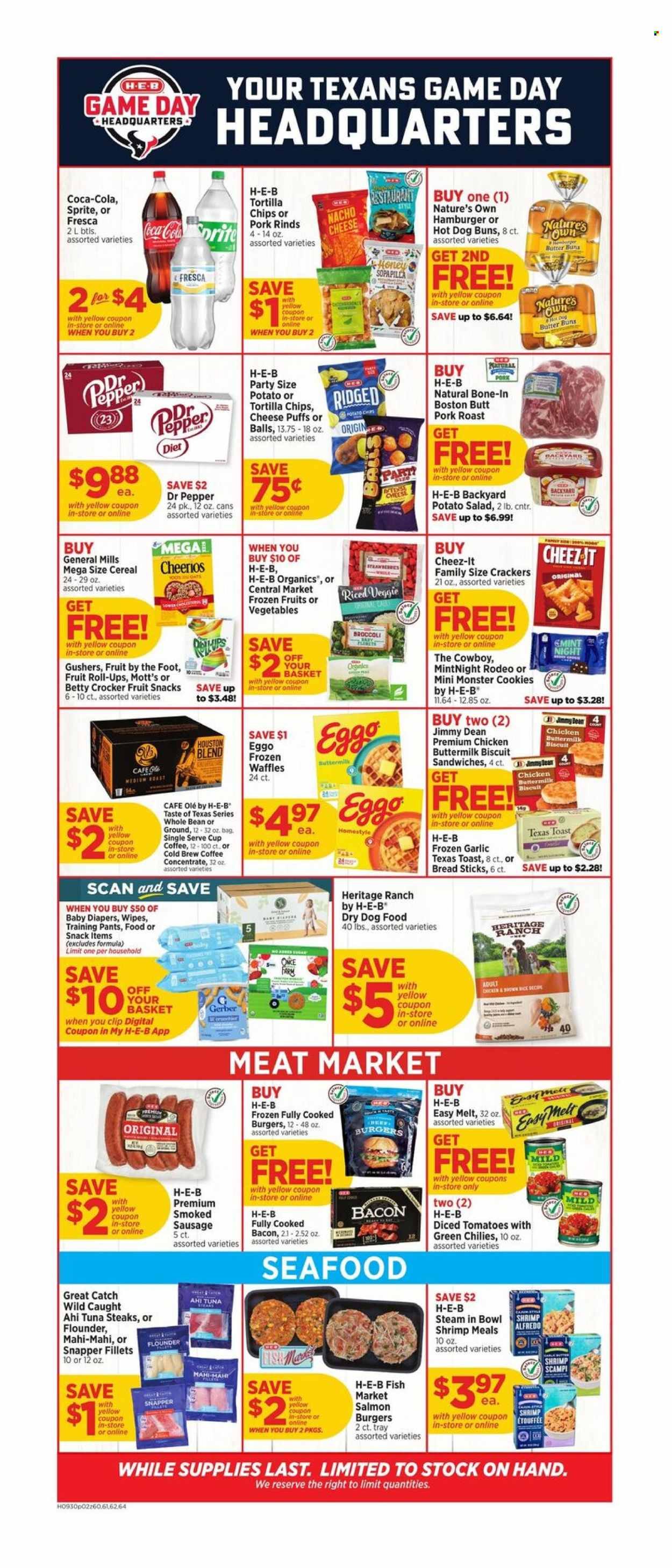 H-E-B ad - Weekly Ad