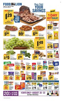 FOOD LION ad - Weekly Ad